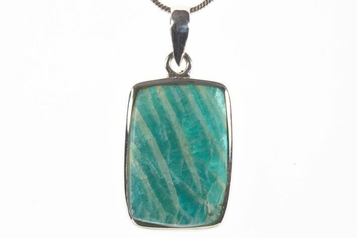 Amazonite Pendant (Necklace) - Sterling Silver #339836